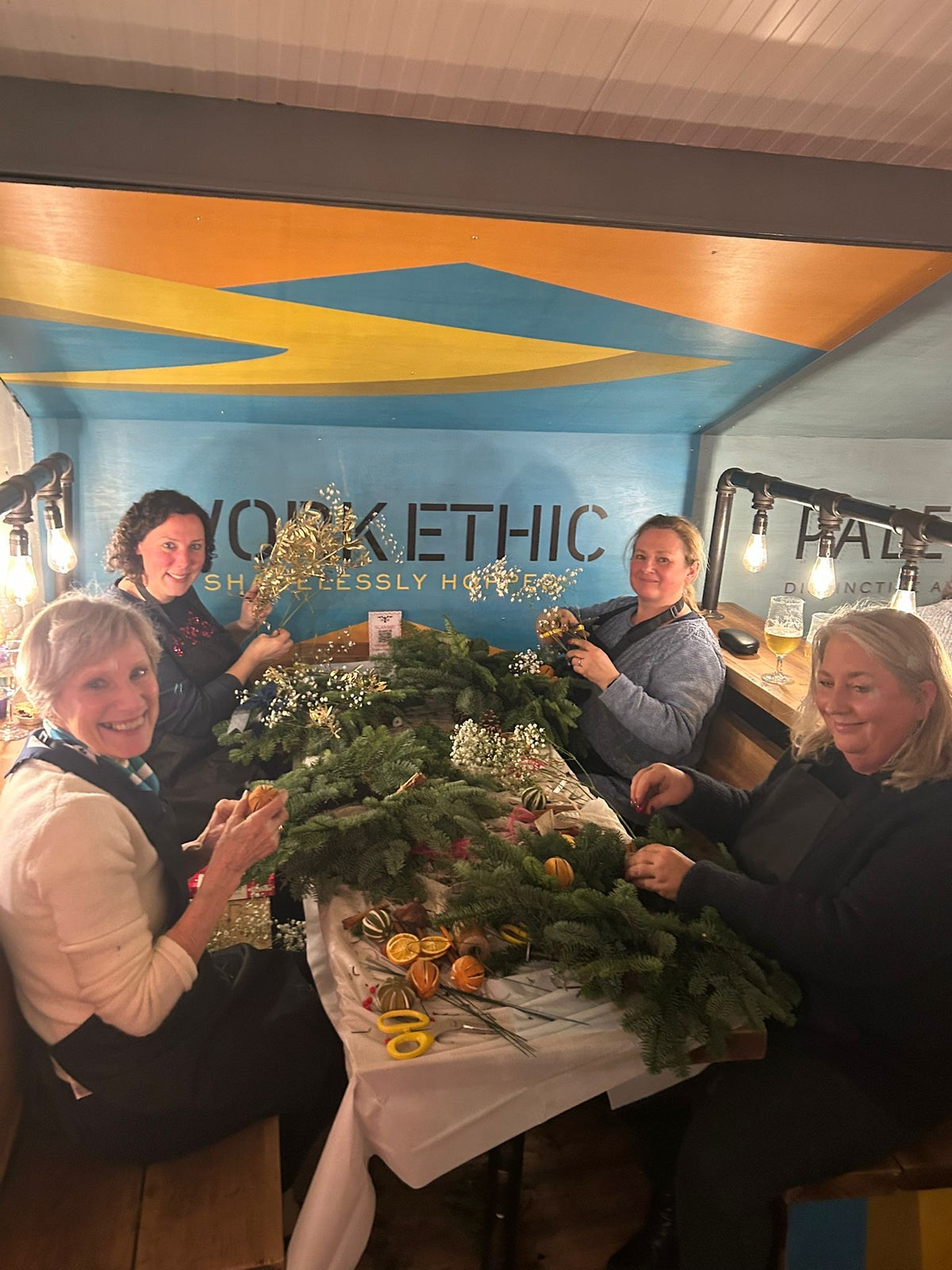 Christmas Wreath Making